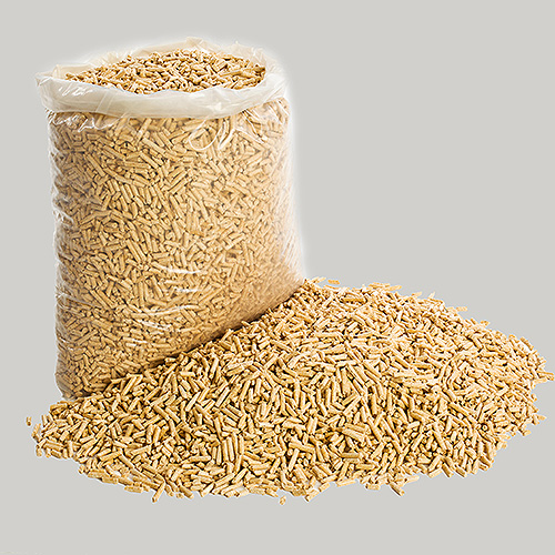 wood pellets in bulk