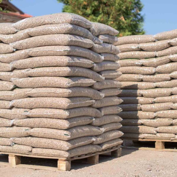 bulk wood pellets